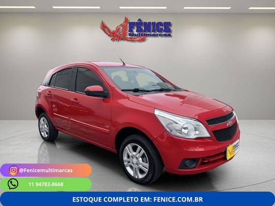 CHEVROLET AGILE 1.4 MPFI LTZ 8V FLEX 4P MANUAL CHEVROLET AGILE 1.4 MPFI LTZ 8V FLEX 4P MANUAL